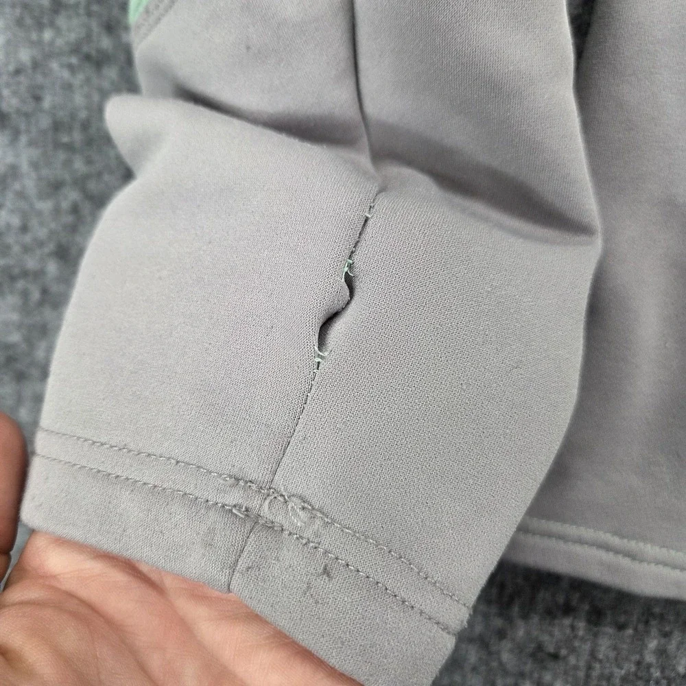 The‎ North Face Jacket Girls 18 Green Sherpa Fleece Full Zip Winter Warm Coat